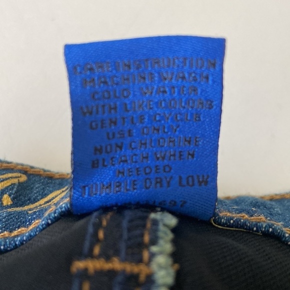 Bill Blass Stretch Boot Cut Denim Jeans Size 16 NWOT - Picture 13 of 16